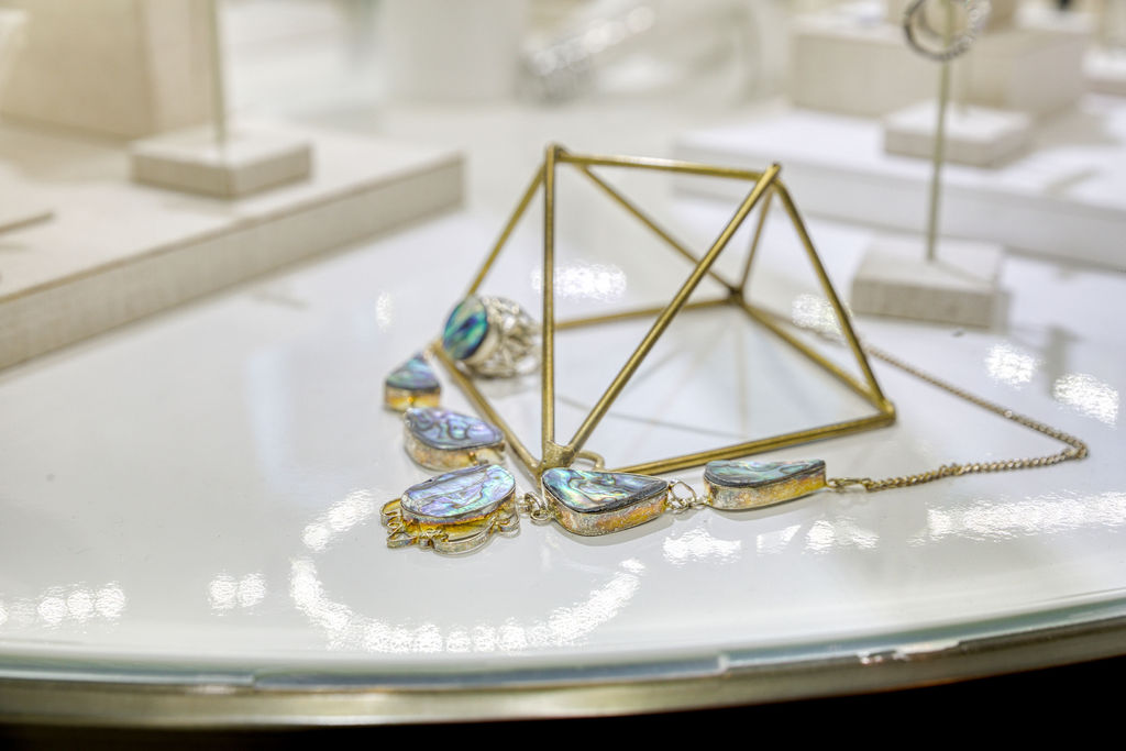 high quality jewelry on display